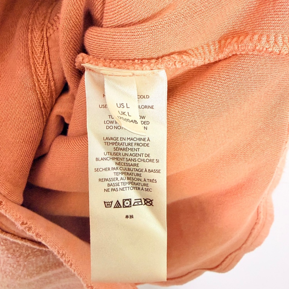 Free People We The Free Ruby Fleece Shirt Jacket Pink Terracotta Shacket L - Picture 9 of 10